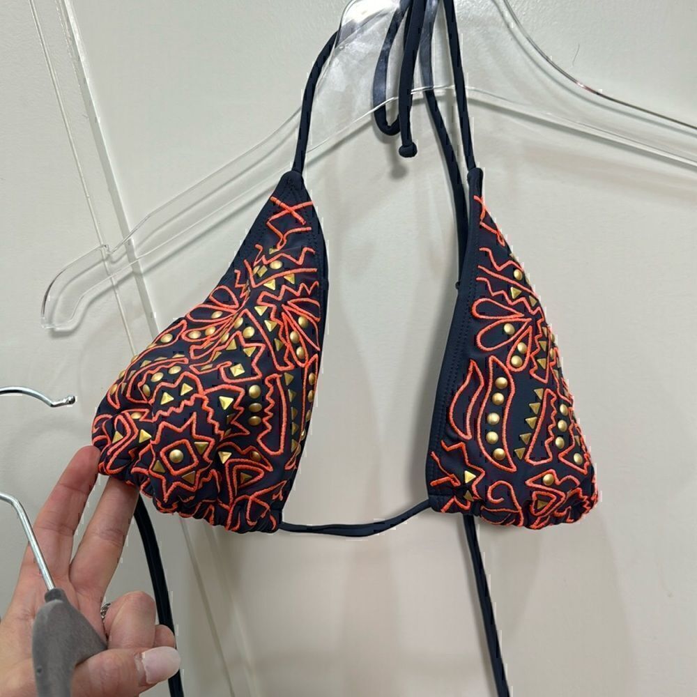 Target bikini Set Orange / Blue - Picture 2 of 5